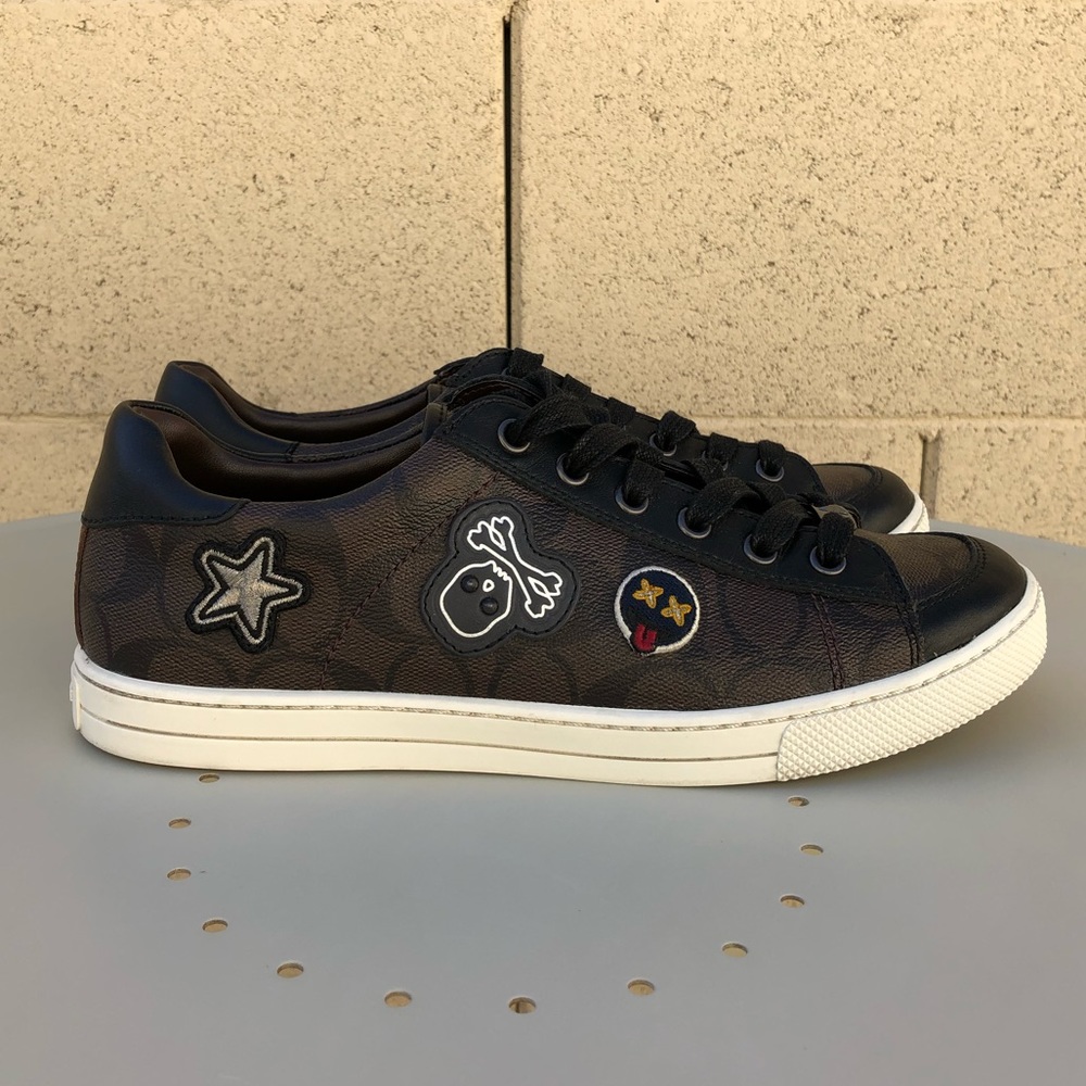 Coach Porter Women’s Sneakers - Skull Patch - 8.5B